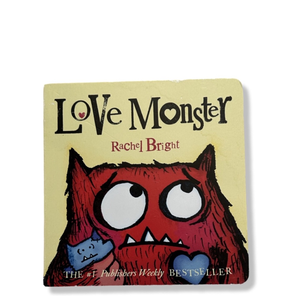 Love Monster Board Book by Rachel Bright